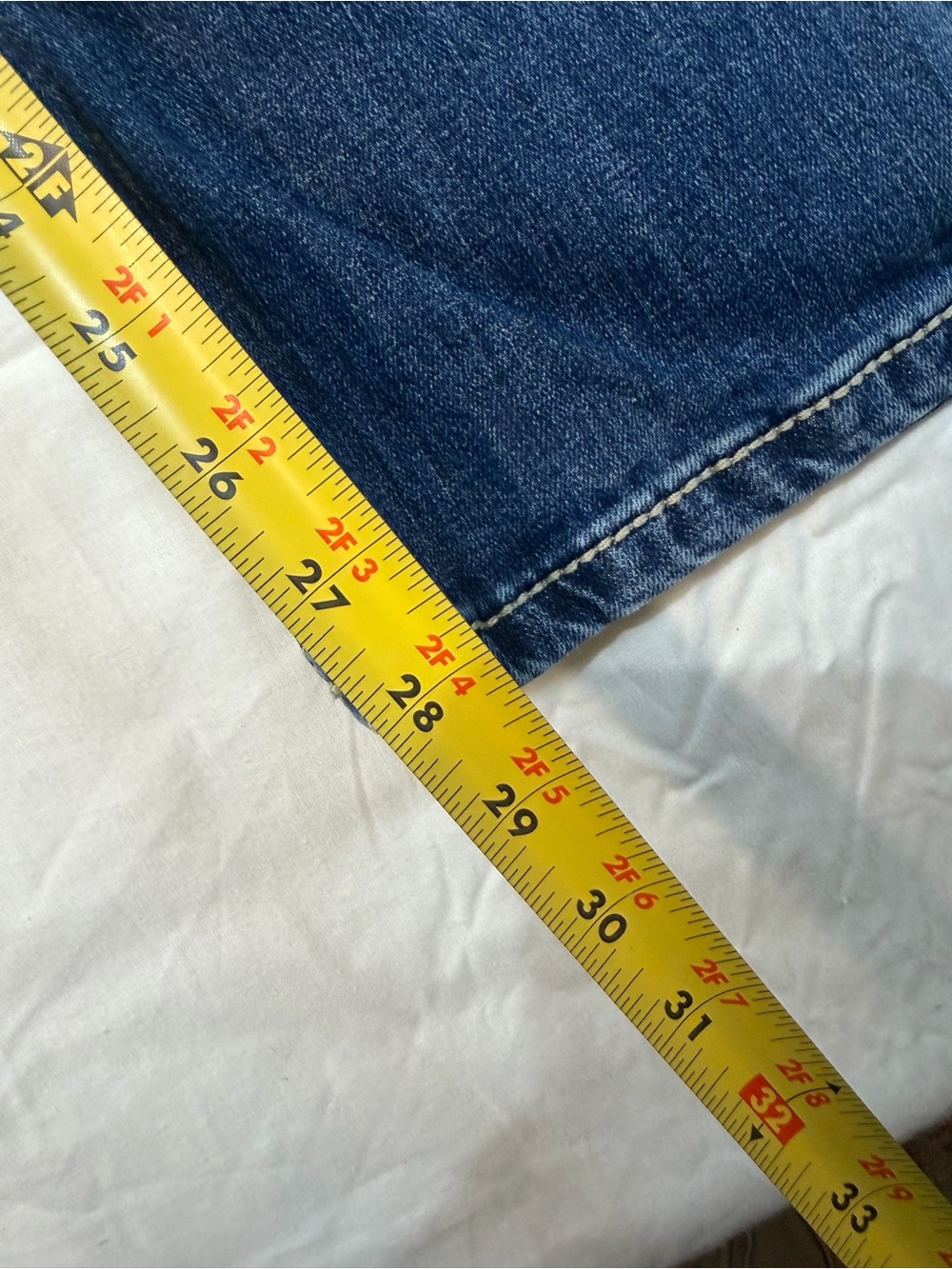 Wrangler 20X Indigo Blue Jeans with Contrast Stitching - Picture 8 of 11